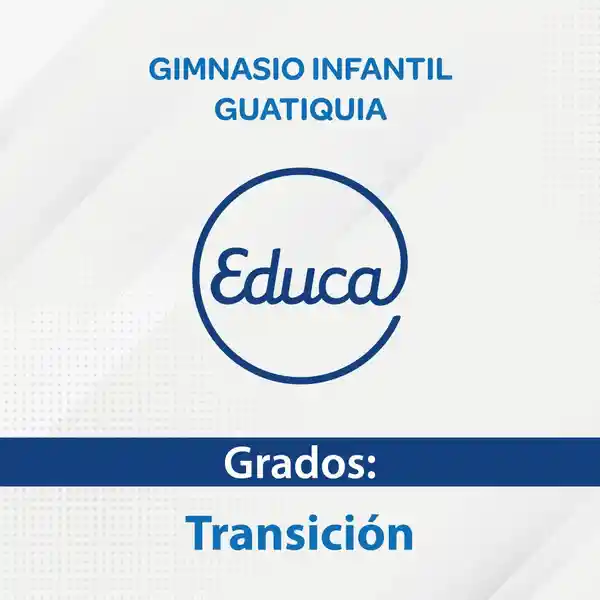 Gimnasio Infantil Guatiquia Educativa Grado Transición - Norma