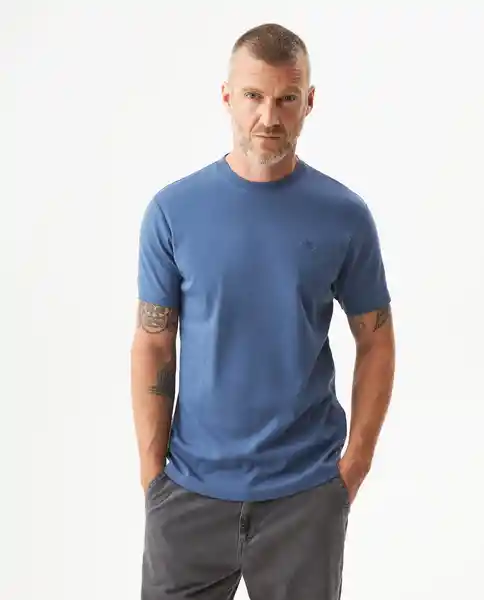 Camiseta Basic Duotone Duck Azul Provincial Medio S Chevignon