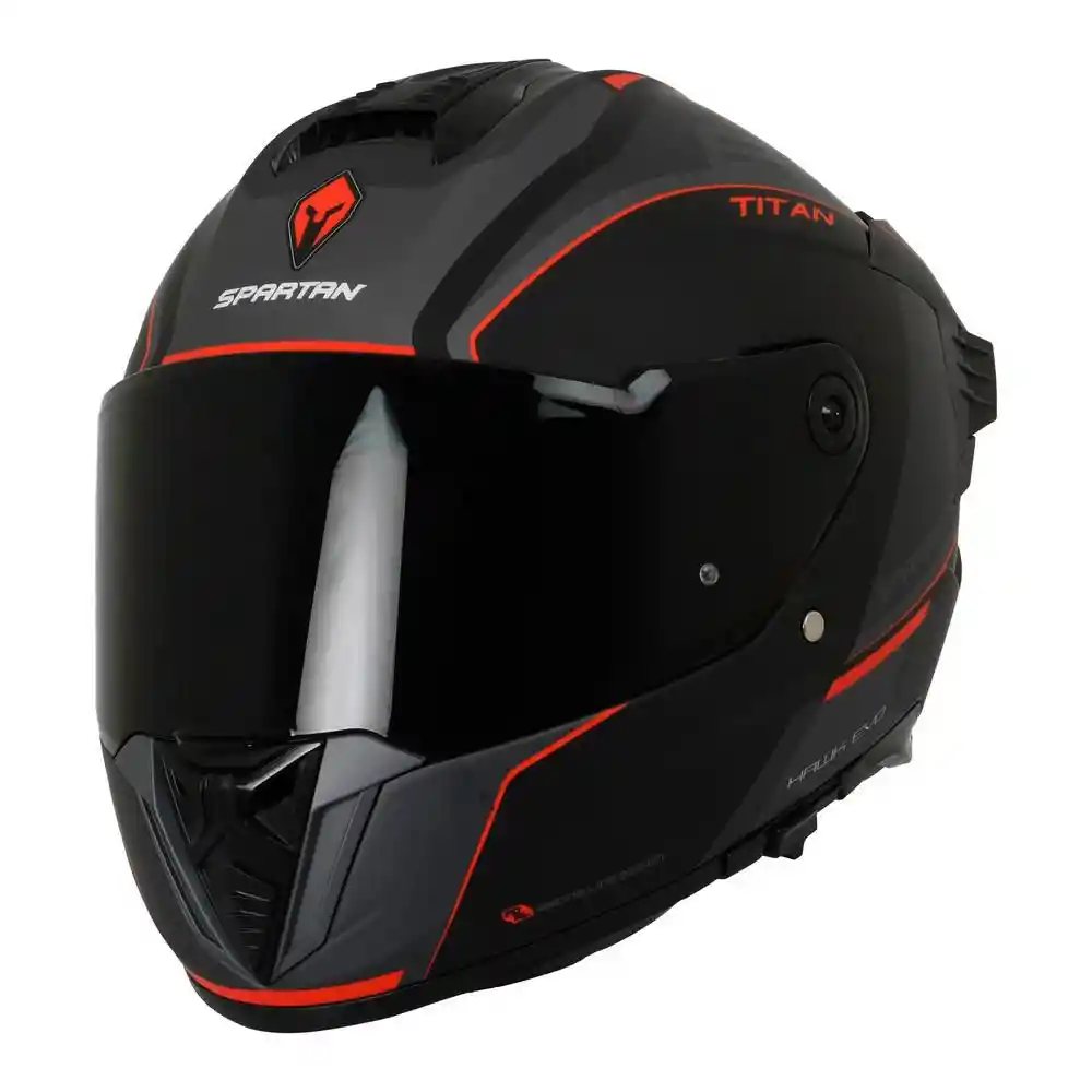 Casco L-rojo