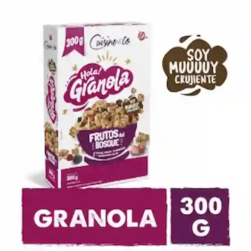 Granola Cuisine & Co Frutos Del Bosque 300 G