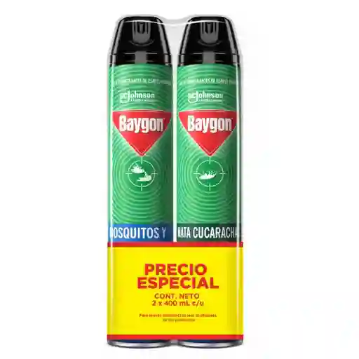 Baygon Insecticidas Mata Moscas Mosquitos y Cucarachas 