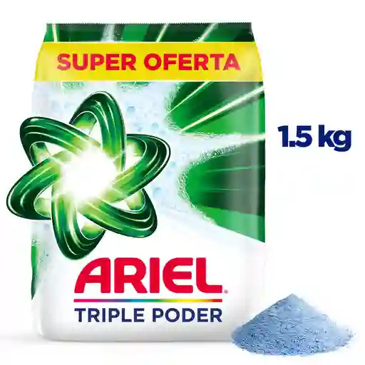 Ariel Detergente en Polvo Doble Poder 