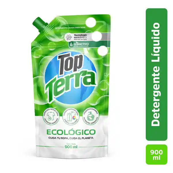 Top Terra Detergente Líquido 900 mL