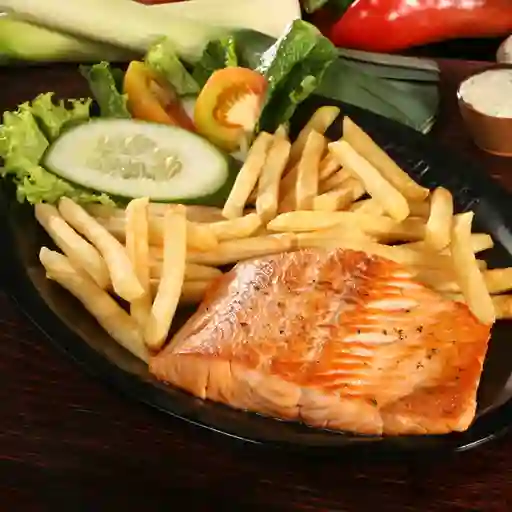 Salmón a la Brasa