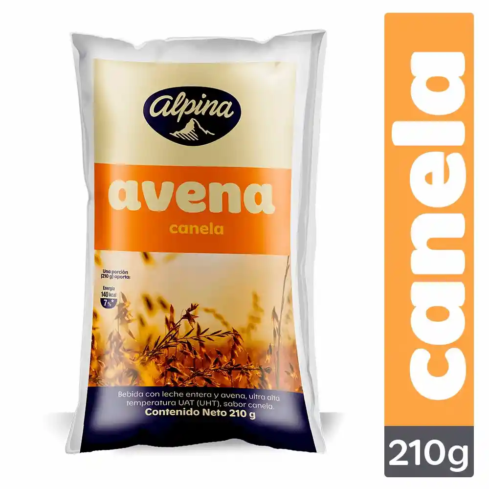Avena Canela Bolsa 200ml