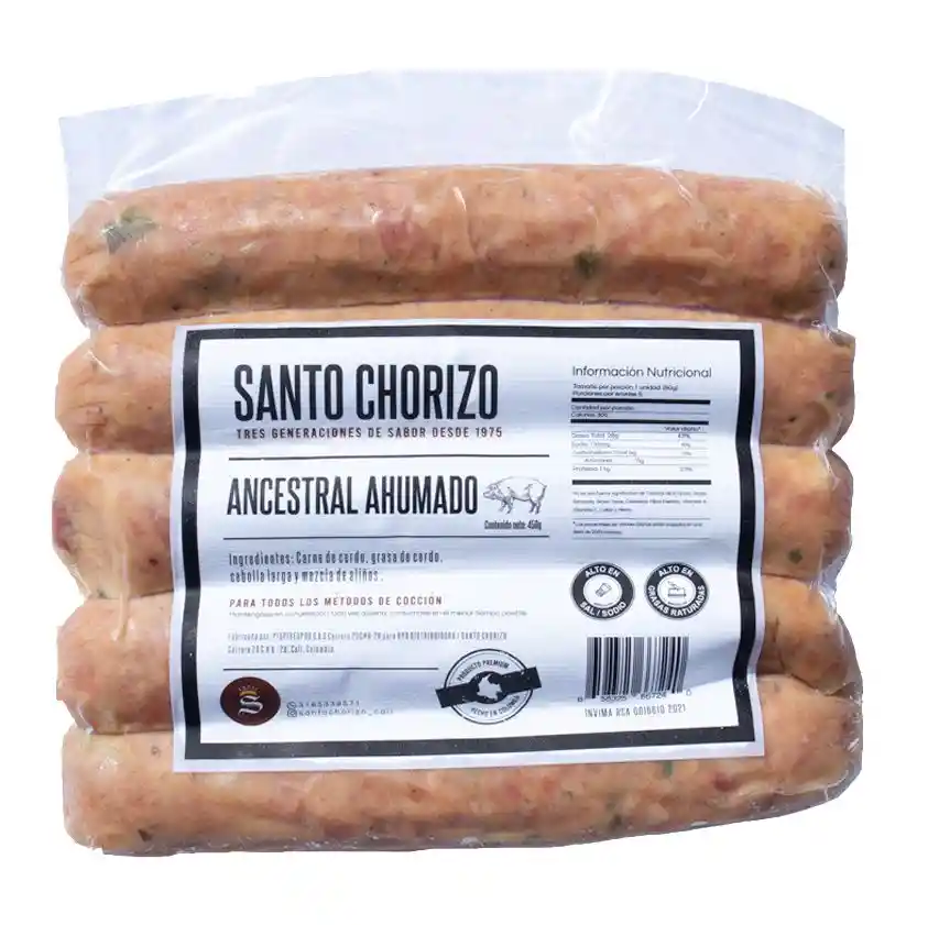 Santo Chorizo Ancestral Ahumado