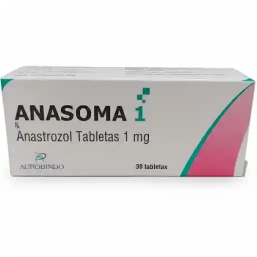 Anasoma 1 Mg Anastrozol 1 Mg Caja
