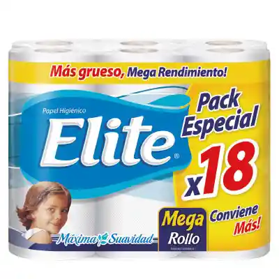 Elite Papel Higiénico Máxima Suavidad