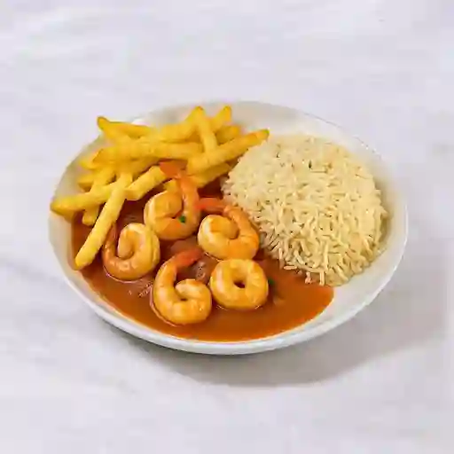 Cazuela de Camarones
