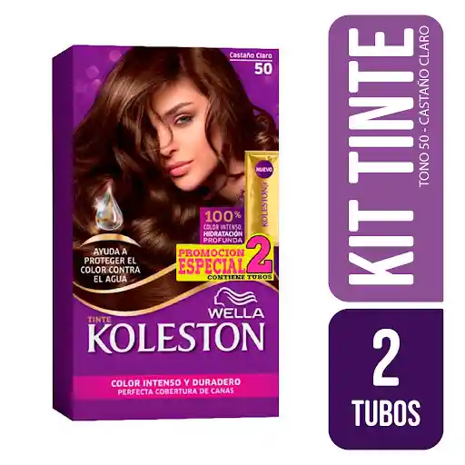 Wella Koleston Tinte de Cabello Tono 50 Castaño Claro