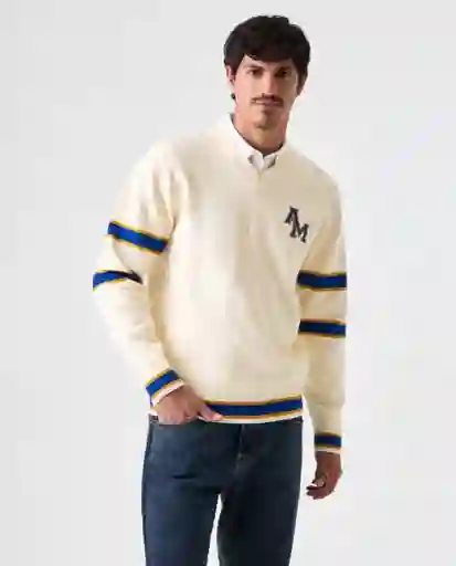 Buzo Hombre Crudo Talla XL 882G022_CRU120105 Americanino