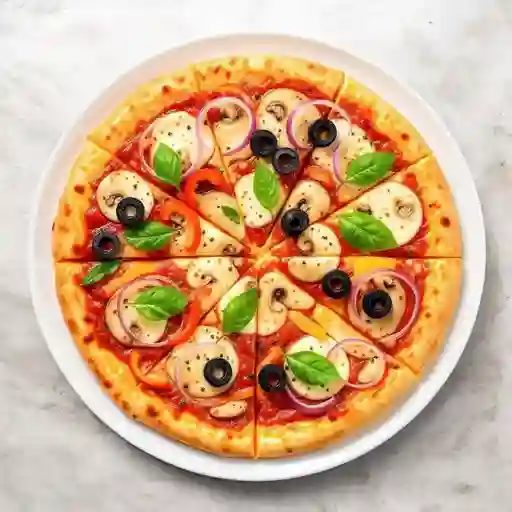 Pizza Jardín Mediterráneo Personal