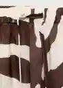 Pantalón Koni Crudo Talla S Mujer Mango