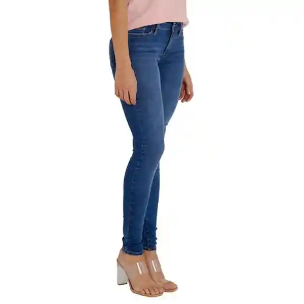 Levis Jean Azul Skinny 711 Para Mujer