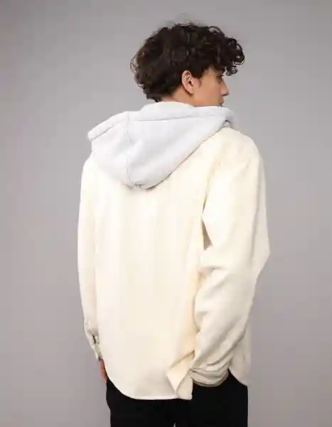 Camisa Hombre Blanco Talla MEDIUM 2982106 American Eagle