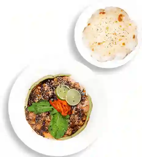 Carpaccio de Salmón con Wasabi