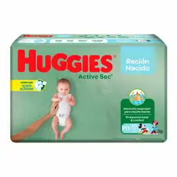 Huggies Pañal Active Sec Etapa 1/P 50 Und