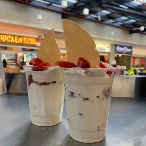 Fresas con crema (grandes)