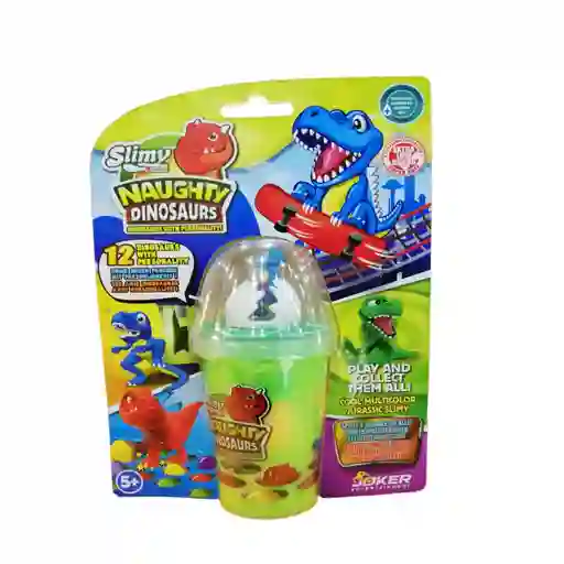 Slime Con Figura Dinosaurio Toy Logic