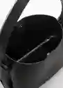 Bolso G Lucia Negro Talla 99 Mujer Mango