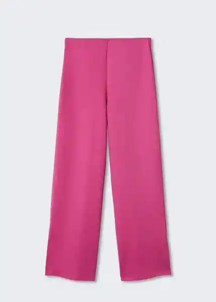 Pantalón Joggi-A Fucsia Talla M Mujer Mango