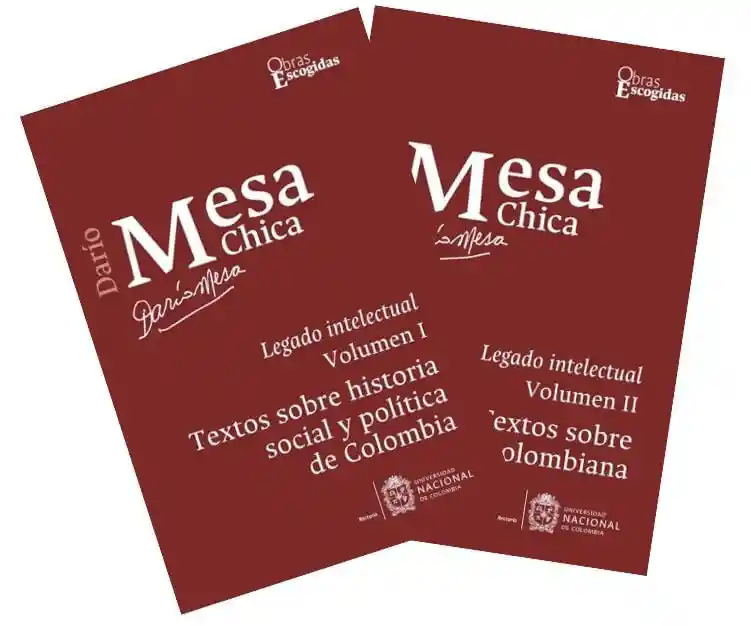 Darío Mesa Chica Legado Intelectual Volumen 1 y Volumen 2