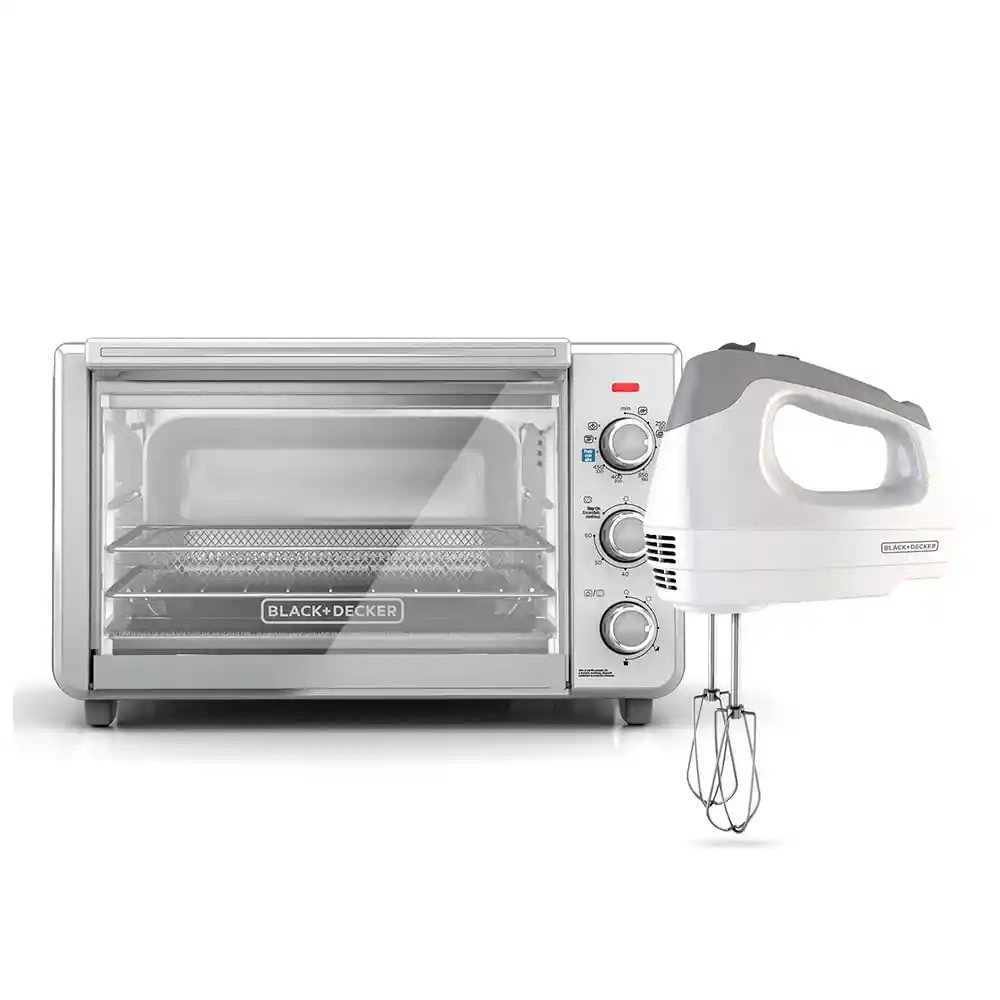 Combo Horno Freidor + Batidora B+d To3217-mx3000