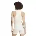 Adidas Camiseta Lng Rib Mujer Blanco M