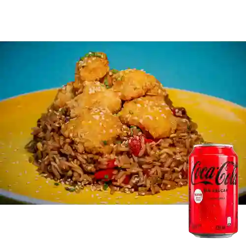 Combo Pollo Tsuki Agridulce +Cola Cola S/az 330Ml