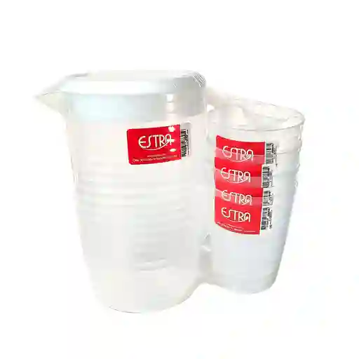 Jarra Basica Vaso Basico 15oz Estra 41052431