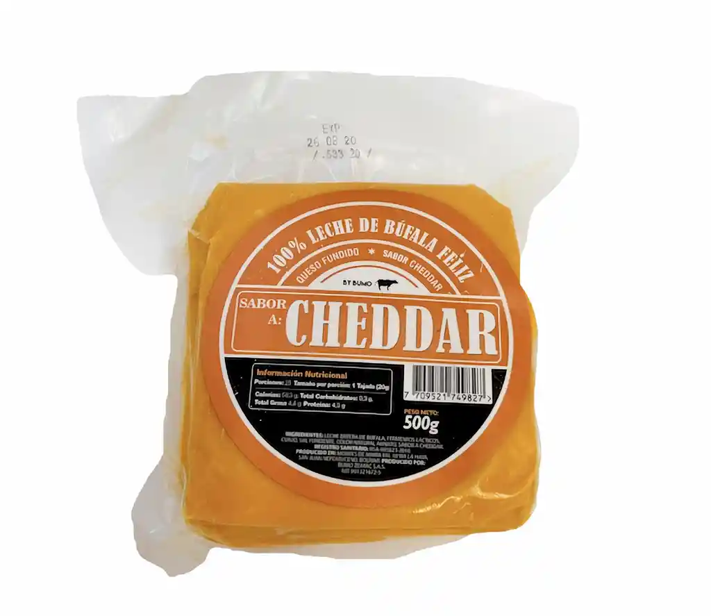 Bumo Queso Cheddar Tajado
