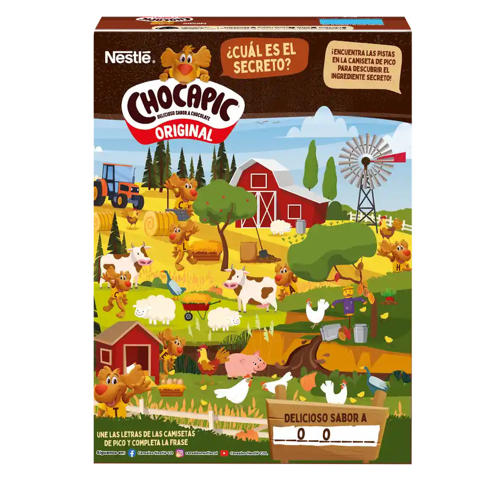 Cereal CHOCAPIC Nestlé por 720g