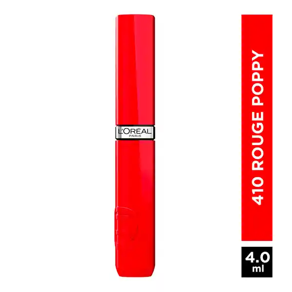 LOréal París Labial Líquido Rouge Pop Laque Resistance 410