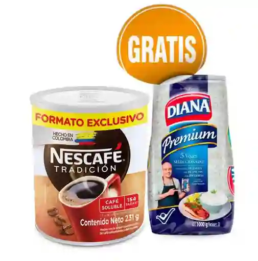 Nescafe Nescafe Gr Arroz Diana Premium (231 Gr)