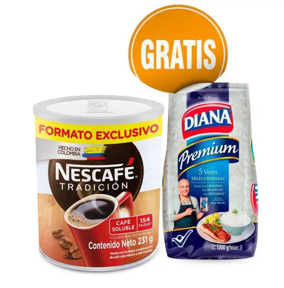 Nescafe Nescafe Gr Arroz Diana Premium (231 Gr)