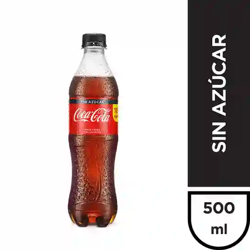 Coca cola sin azúcar 500 ml