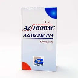 Azitrobac Suspensión Oral (200 mg)