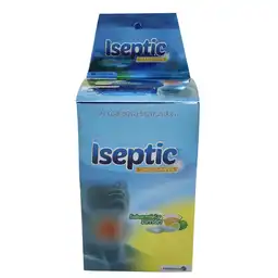 Iseptic Tableta Masticable Para Garganta Miel Limón