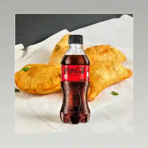 Combo Empanada de Harina Personal +Cocacola S/az 400ml