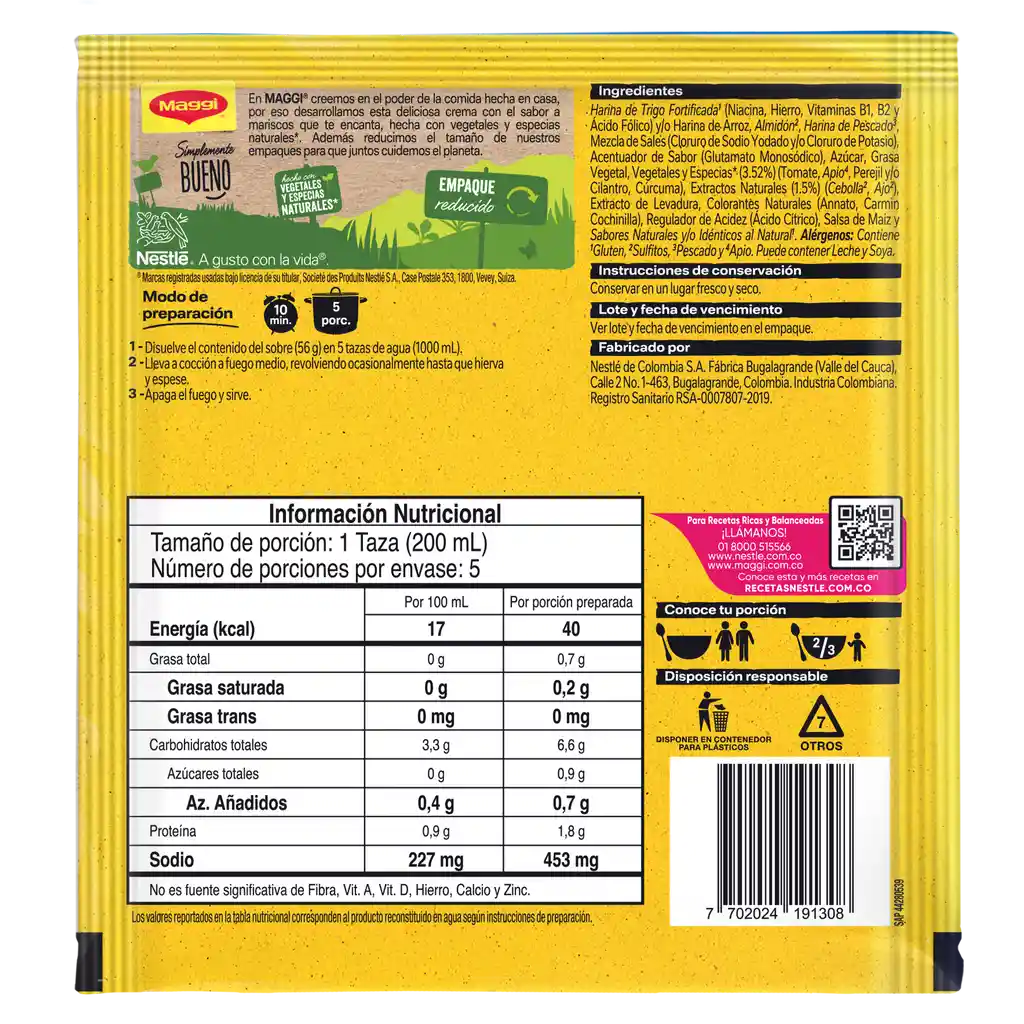 Crema Marinera MAGGI x 56g