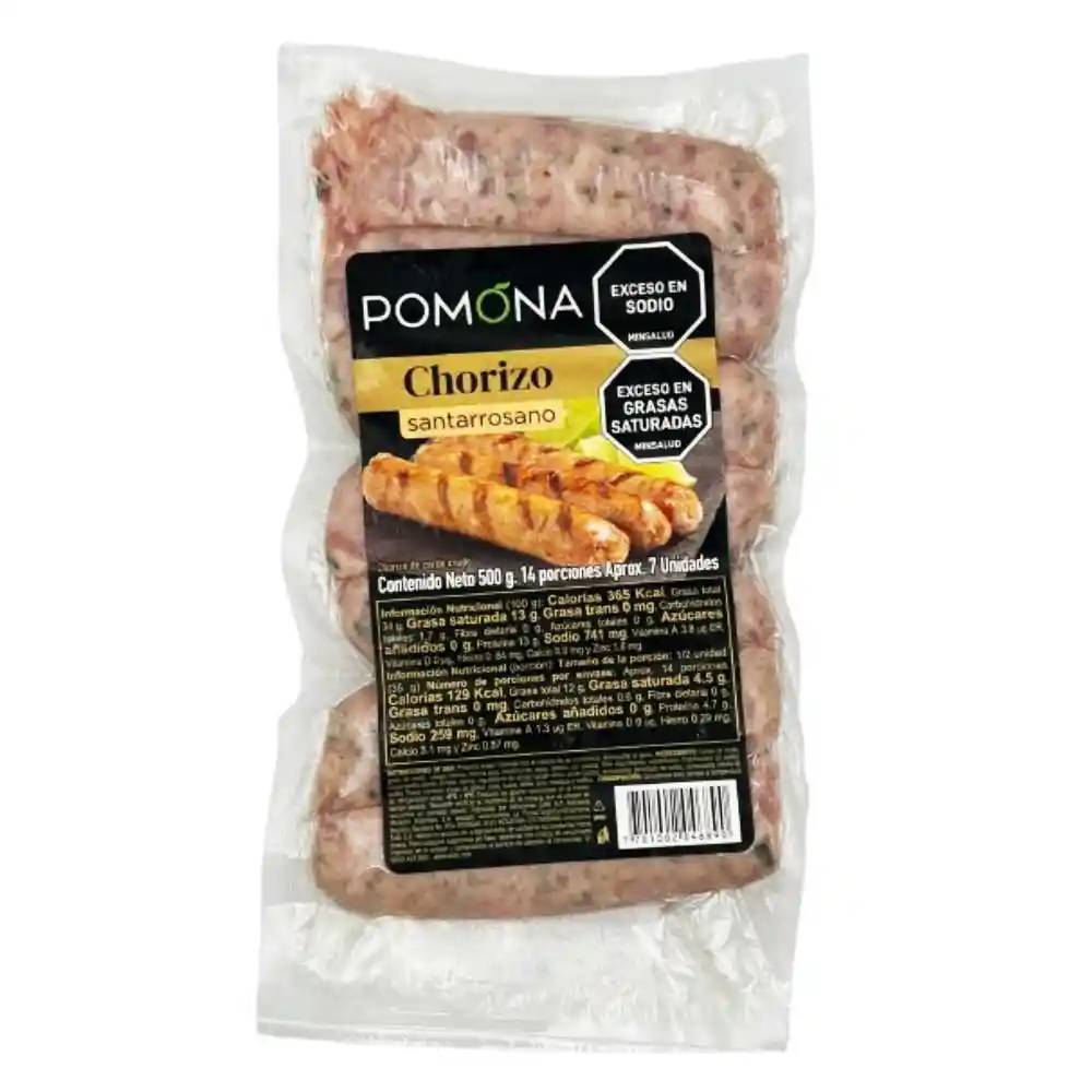 Pomona Chorizo Crudo Santarrosano