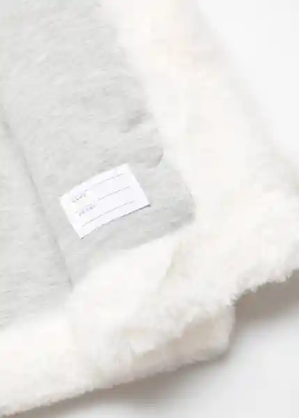 Abrigo Copito5 Crudo Talla 67 Niña Mango