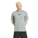 Adidas Camiseta Manga Corta Entrenamiento Hombre Verde Talla M