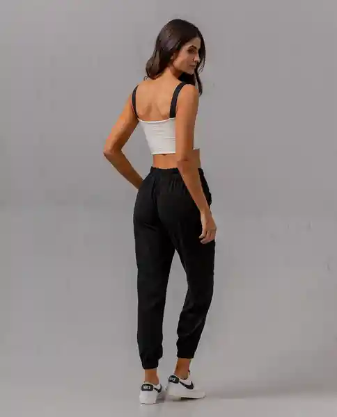 Pantalón Mujer Negro 12 260F001_NEG194007 Rifle