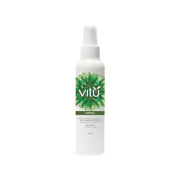 Vitu Crema Limpiadora Hidratante Cannabis Original