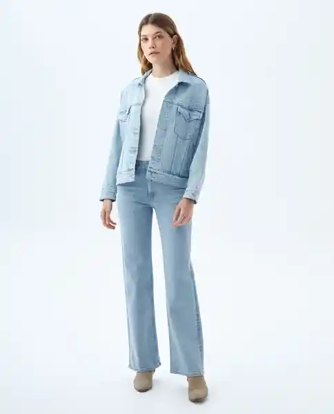 Chaqueta Mujer Azul Talla L 329f003 Americanino