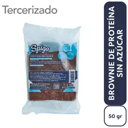 Spiga Brownie de Proteína Sin Azúcar