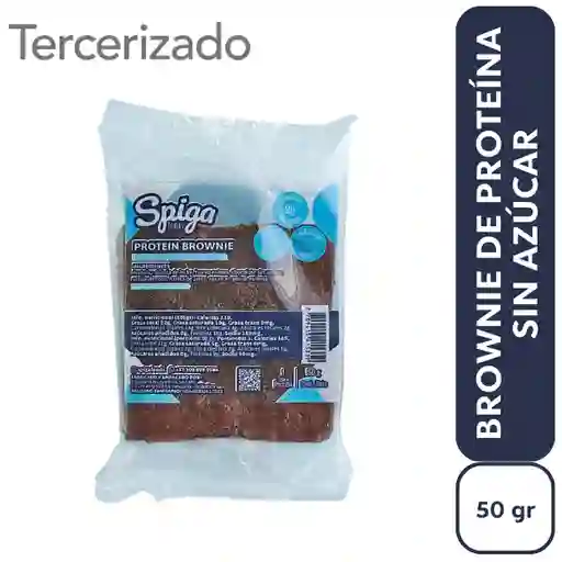 Spiga Brownie de Proteína Sin Azúcar