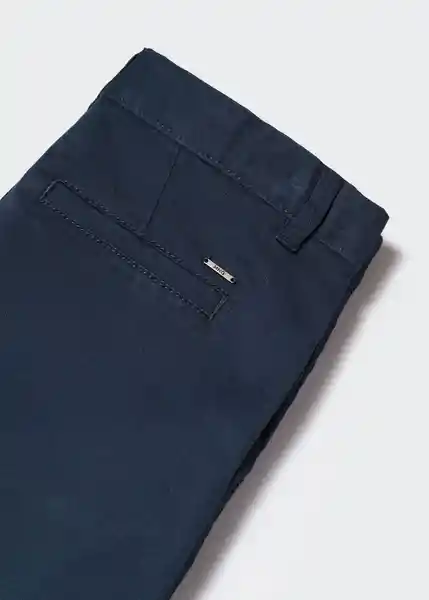 Bermuda Pico Navy Talla 08 Niños Mango