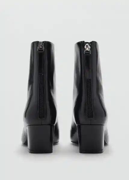 Botines Claire Negro Talla 40 Mujer Mango
